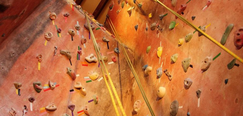 nac rock climbing gym niseko