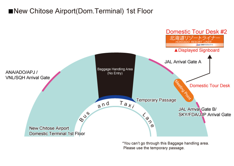Resort Liner meeting point