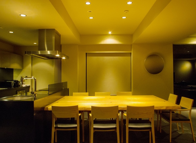Dining room in MUSE Niseko.